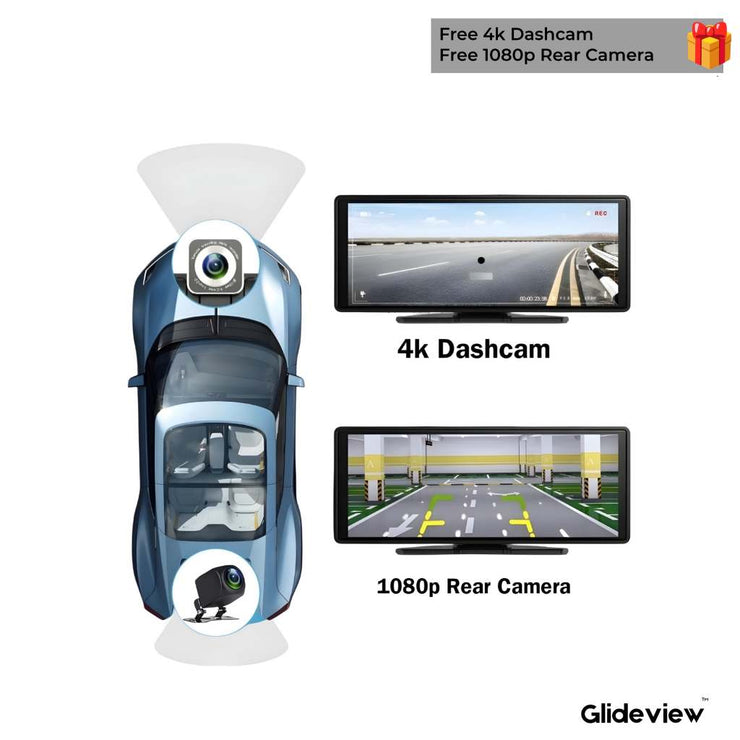 Ultimate Smart Car Tablet | Glideview™ | Free Rear 1080p Camera 🔥🎁